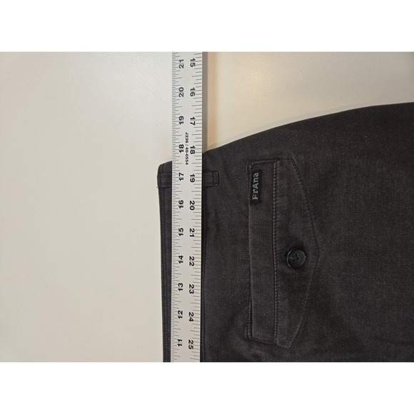 prAna McLee Pants Mens 34x29 Gray Straight Fit Organic Cotton Stretch Coolmax - Picture 6 of 11